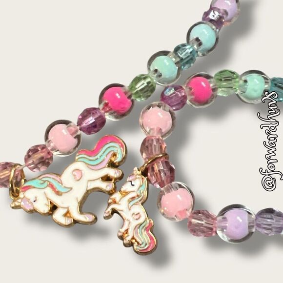 Bundle Sale 3 for $15 | Kids Unicorn Necklace & Bracelet - Picture 9 of 11